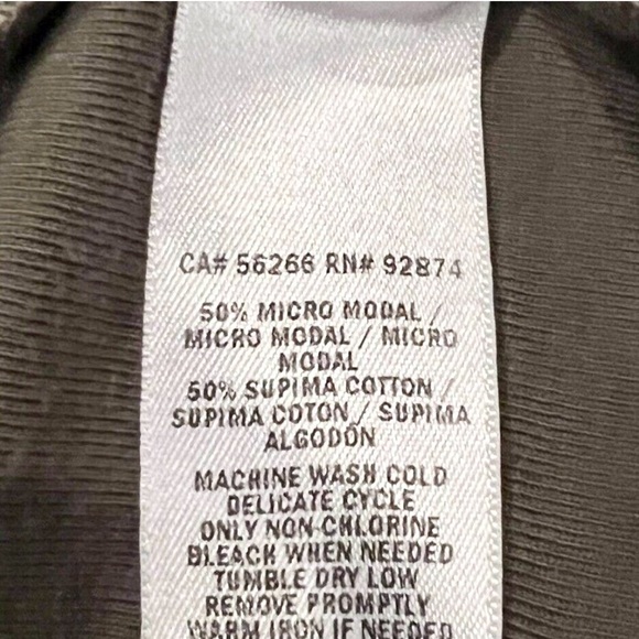 Splendid Women’s Olive Green Turtleneck T-neck Small Stretch Warm Layering - Picture 4 of 5